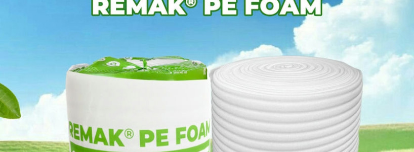 Bao Bì Mới – Diện Mạo Mới Cho Xốp Cách Âm Cách Nhiệt Remak® PE Foam!