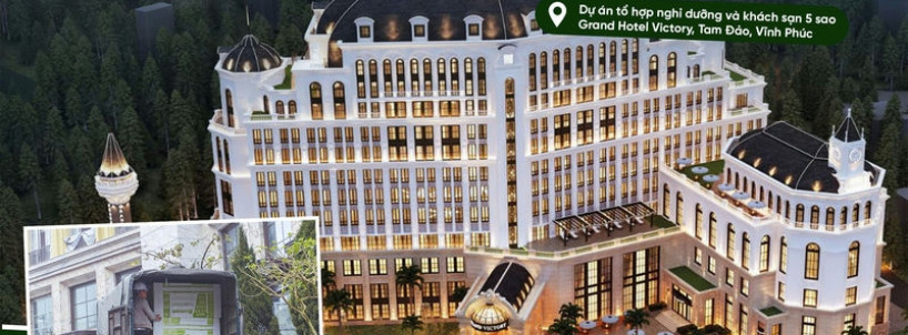 Bông khoáng tấm Remak® Rock wool LP – Giải pháp cách âm hiệu quả cho Grand Hotel Victory