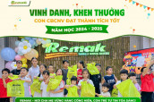 Tổng Kết Hè & Vinh Danh – Khen Thưởng Con Em Cbcnv Remak Năm Học 2024–2025