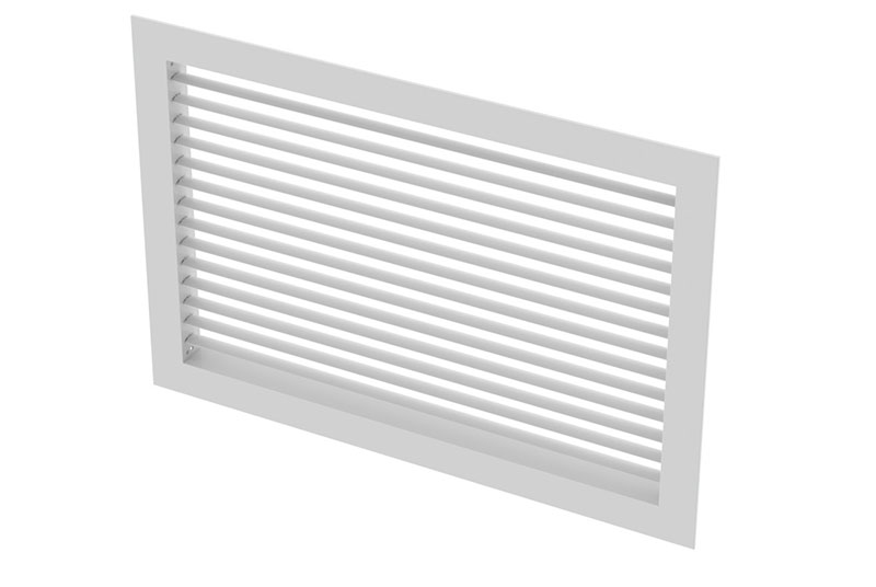 Cửa thông gió nan bầu dục 1 lớp HSAG 1