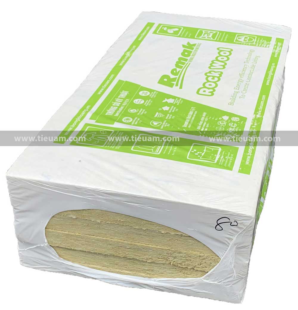 Bông khoáng Remak® Rock wool dạng kiện 5