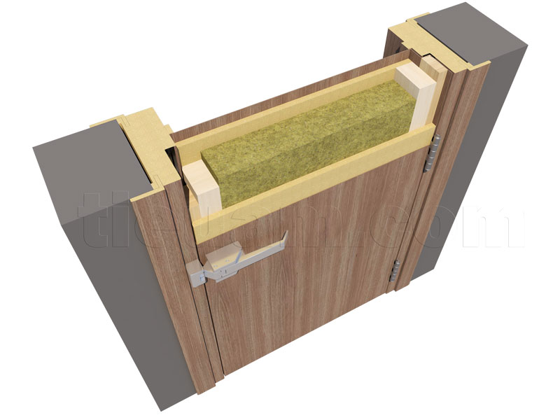 Khóa cửa cách âm ADL6693-DK615 3