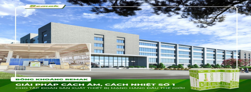 Bông Khoáng Remak® Rock Wool – Giải Pháp Cách Âm, Cách Nhiệt Số 1 Cho Tập Đoàn Sản Xuất Thiết Bị Mạng Hàng Đầu Thế Giới!