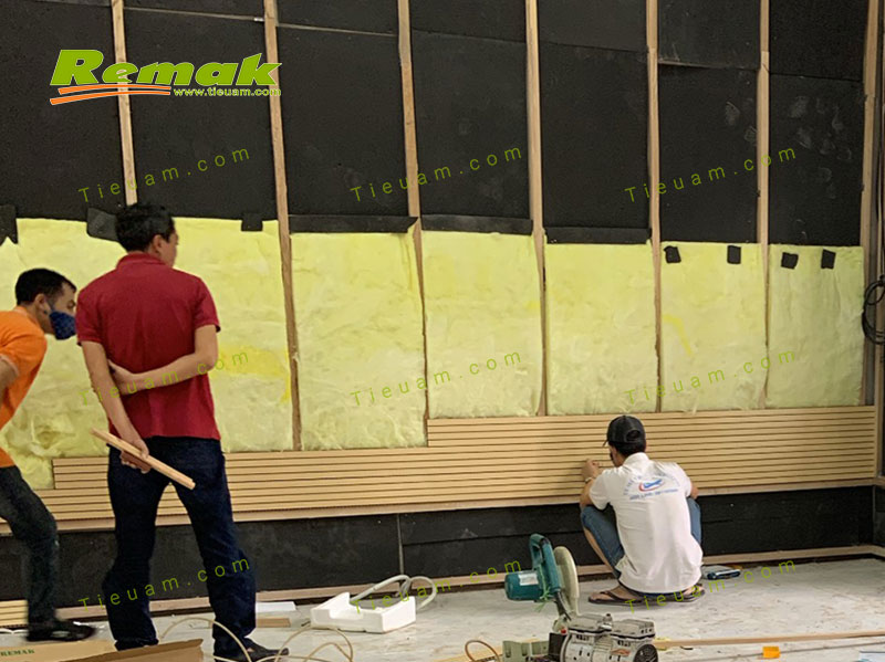 Hình ảnh làm phòng cách âm chống ồn - tiêu âm