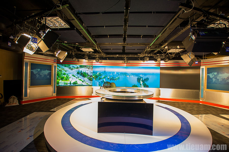 Thiết kế và thi công trường quay VOV tại 58 Quán Sứ